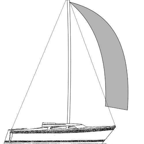 O'DAY 23 - Vela Balão (Spinnaker)