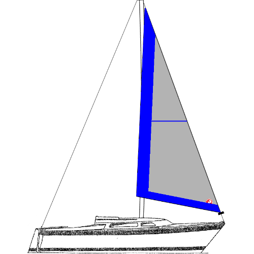 O'DAY 23 - Vela Buja / GENOA III (ENROLADOR) 2 - Tecido: Dacron Americano