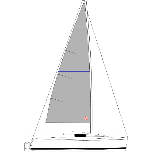 SKIPPER 21 - VELA MESTRA 2 - Tecido: Dacron Americano