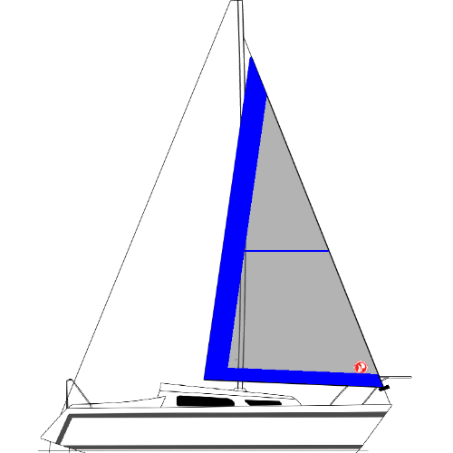 CRUISER 23 - VELA GENOA II 110% (ENROLADOR)