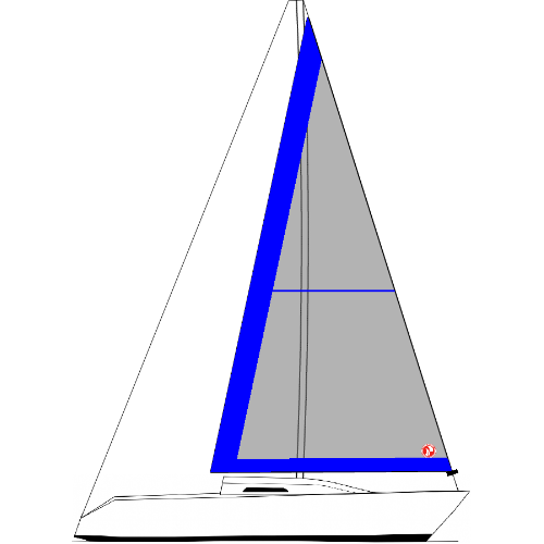 VELAMAR 26 (ALBATROZ) - VELA GENOA I 150% (ENROLADOR)