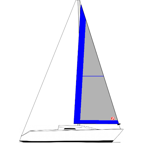 VELAMAR 26 (ALBATROZ) - VELA GENOA III 105% (ENROLADOR)