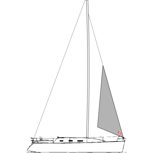 DELTA 36 (REGATA) - Vela Tormentim (Storm Jib)