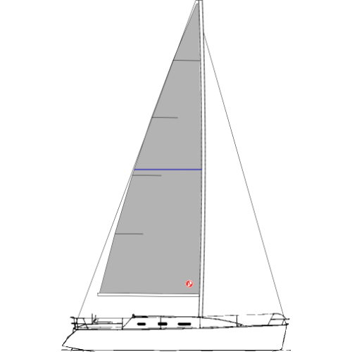 DELTA 36 (REGATA) - Vela Mestra