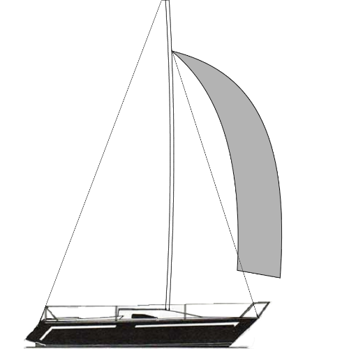 RANGER 22 - Vela Balão Triradial (Spinnaker)