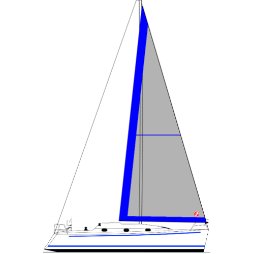 BRAMADOR 34 - VELA GENOA II 125% (ENROLADOR)