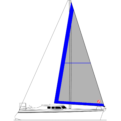 KIRIBATI 36 - Vela Genoa 135% (ENROLADOR)