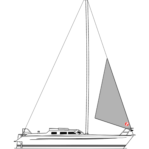 MULTICHINE 28 - Vela Tormentim (Storm Jib)