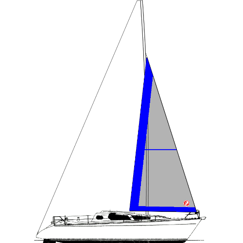 SUD 27.5 - VELA GENOA II 125% (ENROLADOR)