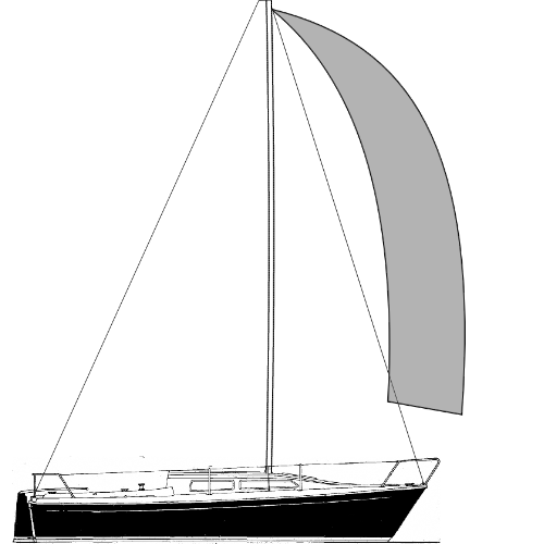 VELAMAR 24 - Vela Balão Triradial (Spinnaker)