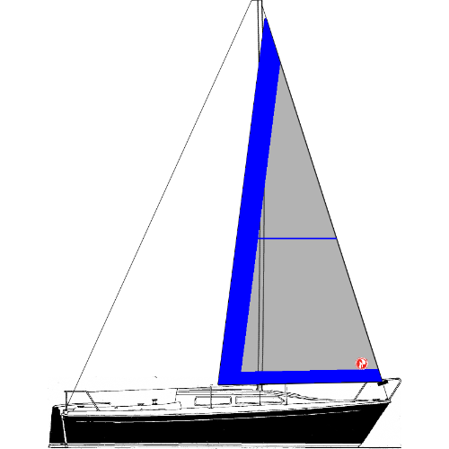 VELAMAR 24 - VELA GENOA II 125% (ENROLADOR)