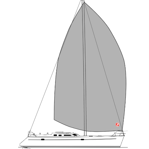 MULTICHINE 41 - VELA GENNAKER