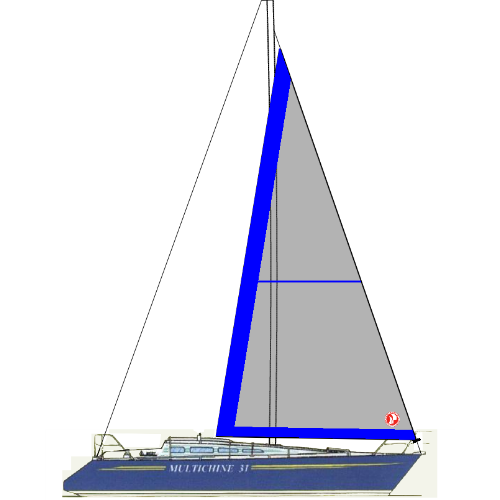 MULTICHINE 31 - VELA GENOA I 129 % (ENROLADOR)