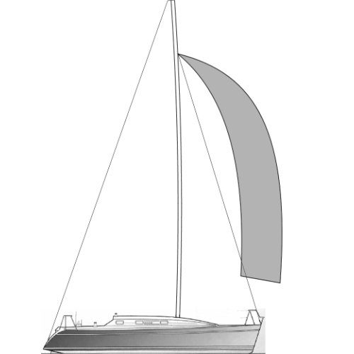 DELTA 32 - Vela Balão Triradial (Spinnaker)