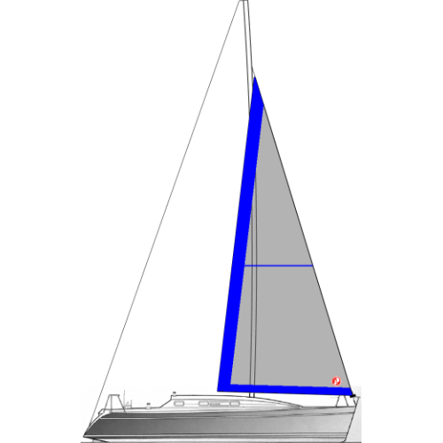 DELTA 32 - VELA GENOA II 125% (ENROLADOR)