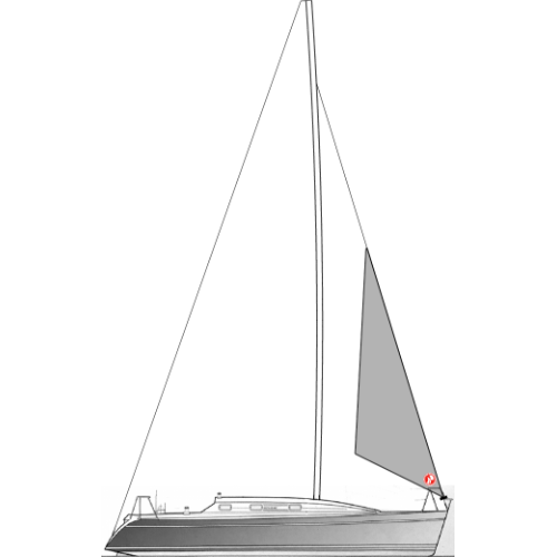 DELTA 32 - Vela Tormentim (Storm Jib)