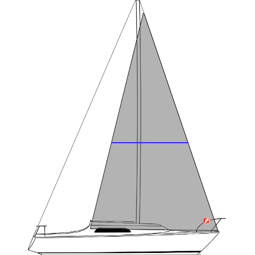 BRASILIA 25 - Vela Genoa I 150% (GARRUNCHO)