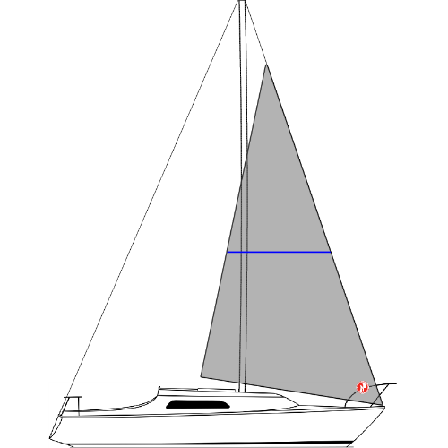 BRASILIA 25 - Vela Genoa II 125% (GARRUNCHO)