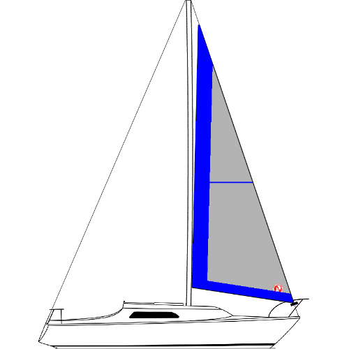 BRASILIA 25 - VELA GENOA III 85% (ENROLADOR)