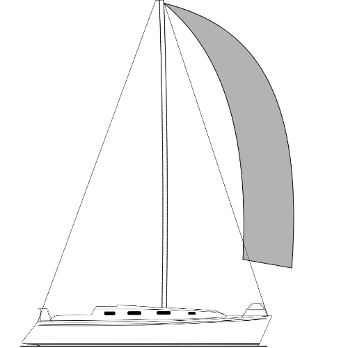 BB 36 - Vela Balão Triradial (Spinnaker)