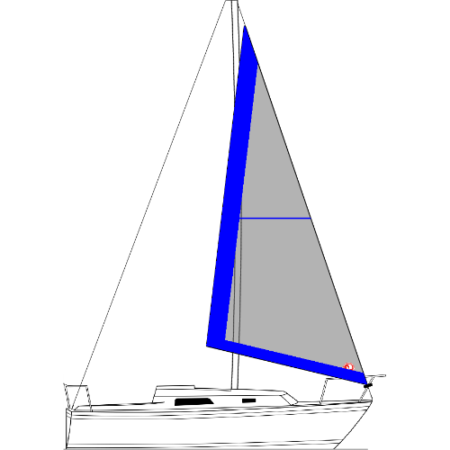 CAL 25 - VELA GENOA III 103% (ENROLADOR)