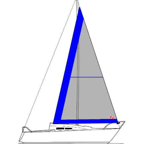 ATOLL 23 - Vela Genoa I 150% (ENROLADOR)