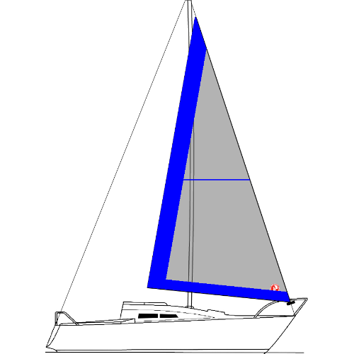 ATOLL 23 - Vela Genoa II 127% (ENROLADOR)