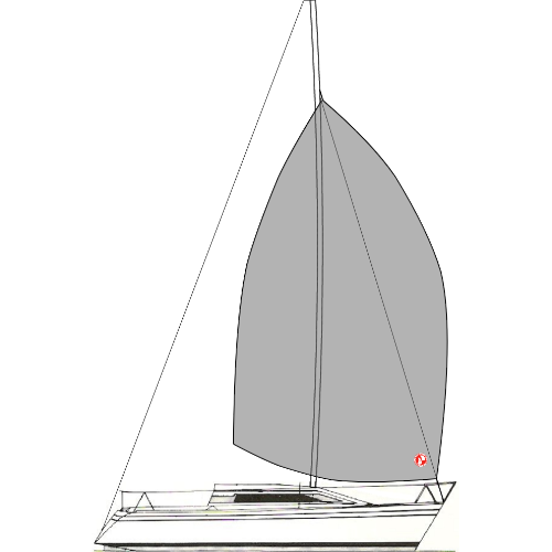 DELTA 26 - VELA GENNAKER