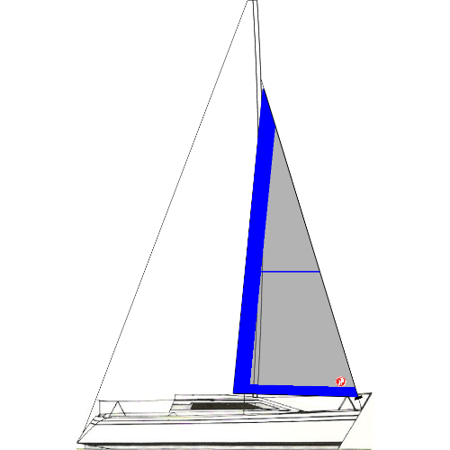 DELTA 26 - VELA GENOA II 114% (ENROLADOR)