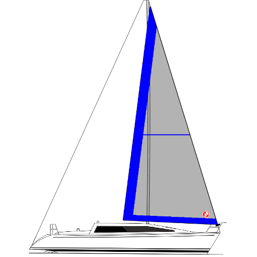 FAST 310 (TOPE) - VELA GENOA II 125% (ENROLADOR)