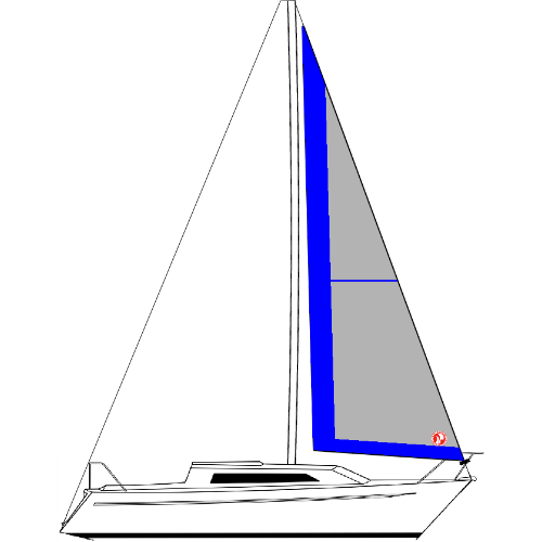 MORDENTE 27 - VELA GENOA III 80% (ENROLADOR)