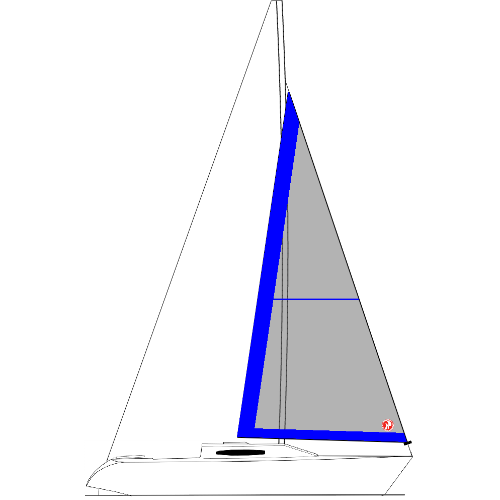 FAST 303 HALF TONNER - VELA GENOA II 125% (ENROLADOR)