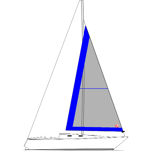 TONNER 25 - VELA GENOA II 128% (ENROLADOR)