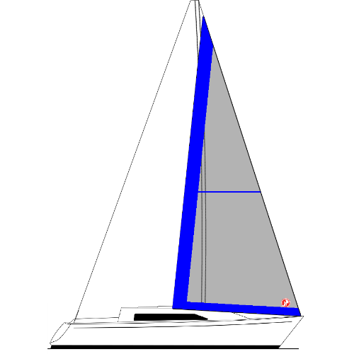 VELAMAR 28 - VELA GENOA II 125% (ENROLADOR)