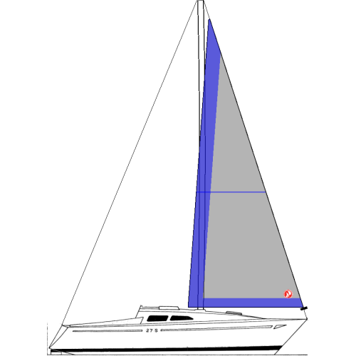 BRASILIA 27S - VELA GENOA III 108% (ENROLADOR)