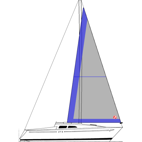 BRASILIA 27S - VELA GENOA II 125% (ENROLADOR)