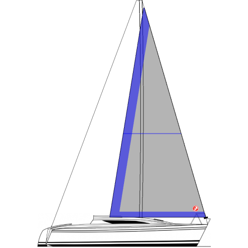 ARUBA 28 - VELA GENOA II 140% (ENROLADOR)