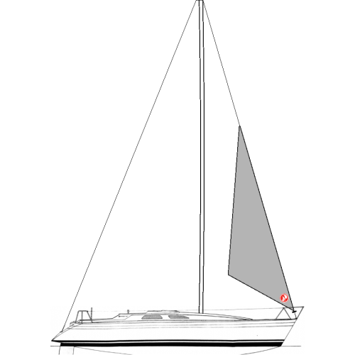 BAHAMAS 40 - Vela Tormentim (Storm Jib)