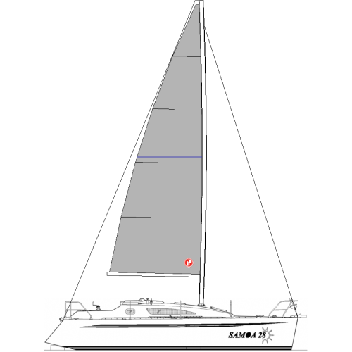 SAMOA 28 (Cruzeiro) - Vela Mestra