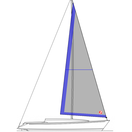 FAST 395 - Vela Genoa II 125% (ENROLADOR)