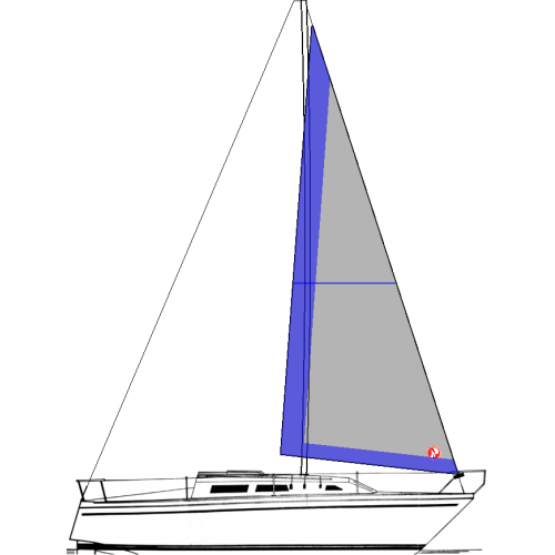 SIRIUS 27 - VELA GENOA III 103% (ENROLADOR)