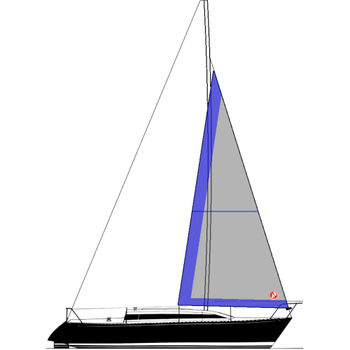 VELAMAR 31 - VELA GENOA II 125% (ENROLADOR)