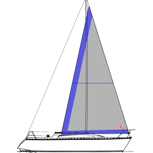 CAL 9.2 - Vela Genoa I 150% (Enrolador