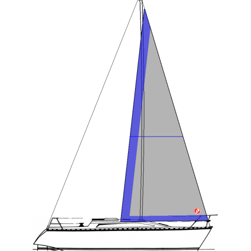 CAL 9.2R - Vela Genoa II 125% (Enrolador)