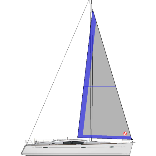 BENETEAU OCEANIS 43 - VELA GENOA II 125% (ENROLADOR)