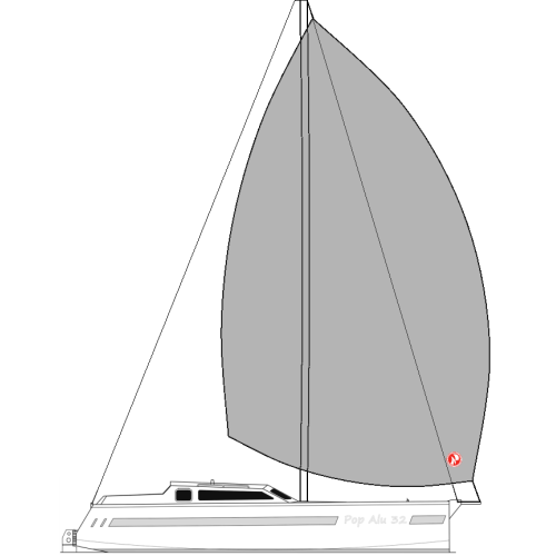POP ALU 32 - VELA GENNAKER