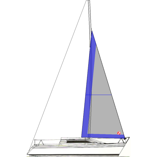 DELTA 26 - VELA GENOA II 114% (ENROLADOR) 2