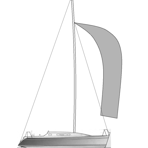 DELTA 32 - Vela Balão Triradial (Spinnaker)
