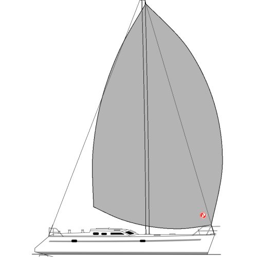 MULTICHINE 41 - VELA GENNAKER