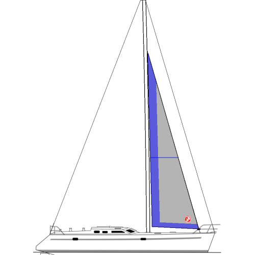 MULTICHINE 41 - VELA STAYSAIL